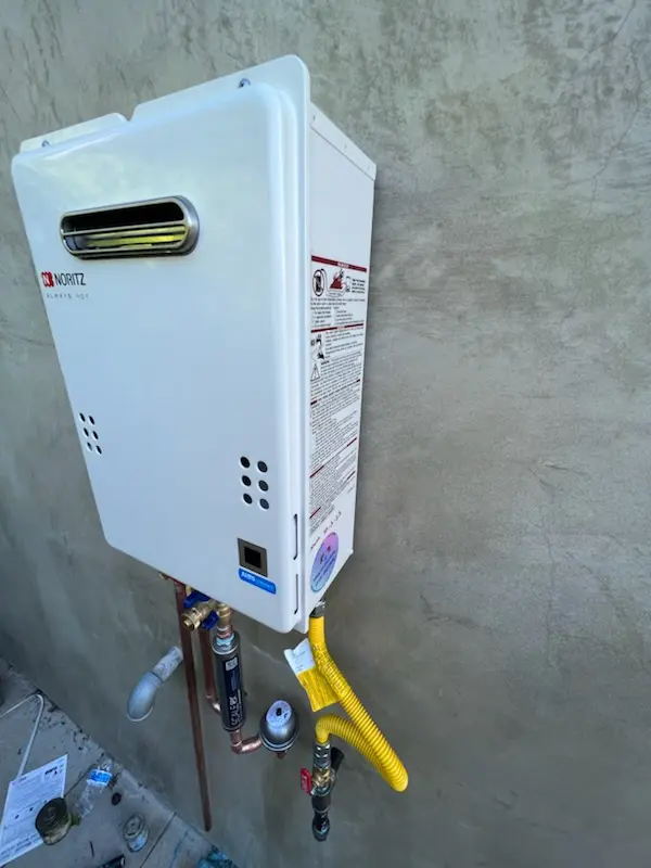 Tankless water heater installation for Doddtown homes